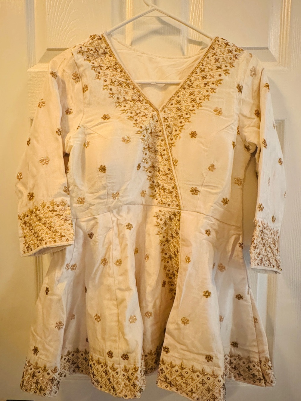 White Embroidered Party Dress for weeding chaniya choli